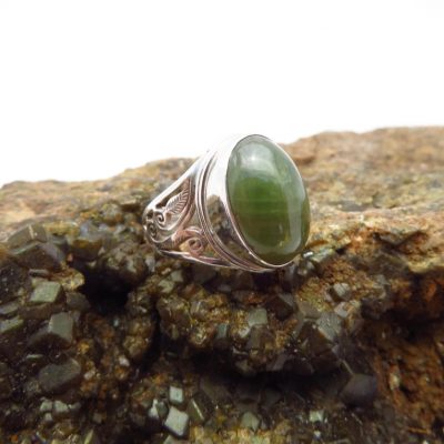 Green Garnet Ring